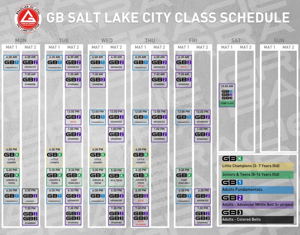 gbslc bjj schedule