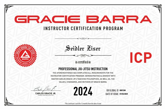 Prof. Seidler Rodrigo's International Certificate Program 2024